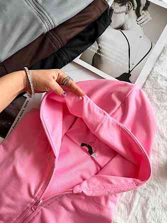 Жіночий стильний повсякденний костюм-двійка якісна двонитка Рожевий, 42/44 Одеса