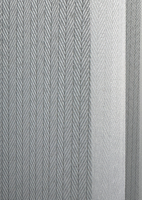 Тюль жакард "Ялинка", Туреччина колір білий 1737т Київ - фото 2