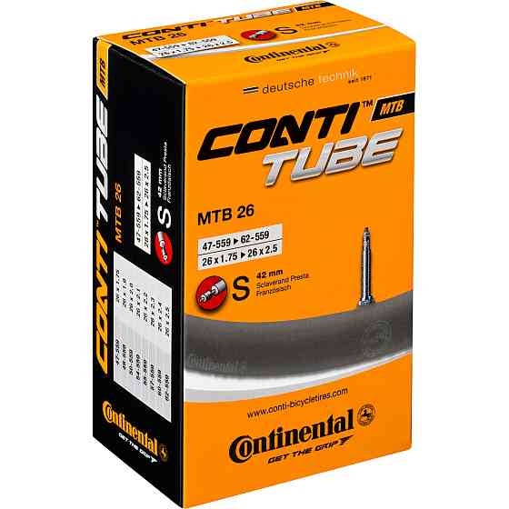 Камера Continental MTB Tube 26", 47-559-62-559, S42, 210 г Киев