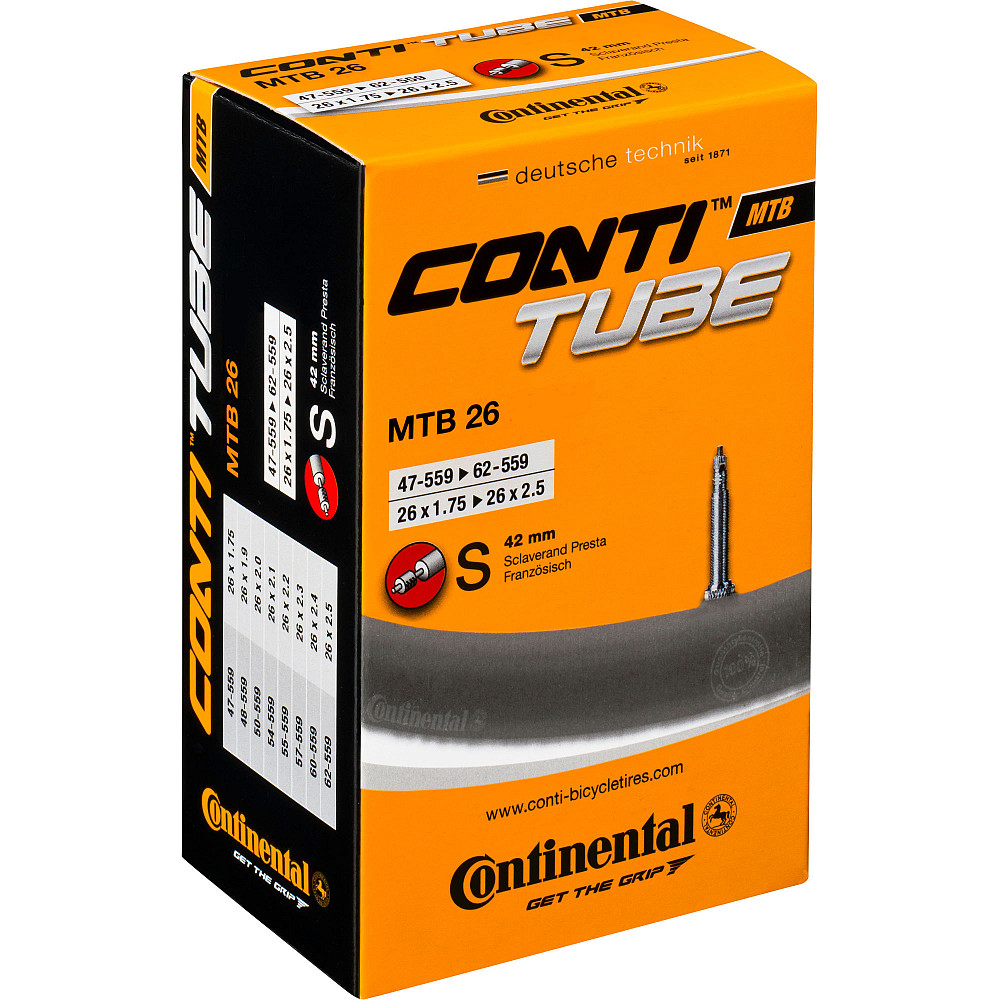 Камера Continental MTB Tube 26", 47-559-62-559, S42, 210 г Киев - изображение 2
