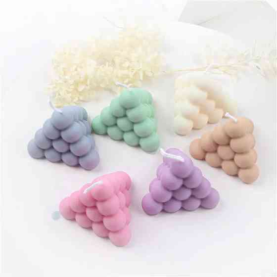 Силиконовая форма для изготовления свечек 6в1 28.5 x 21.5 х 5.1 cм 