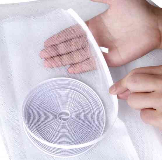 Антимоскітна сітка на вікно 150х150см на стрічкі, що самоклеїться. Вінниця