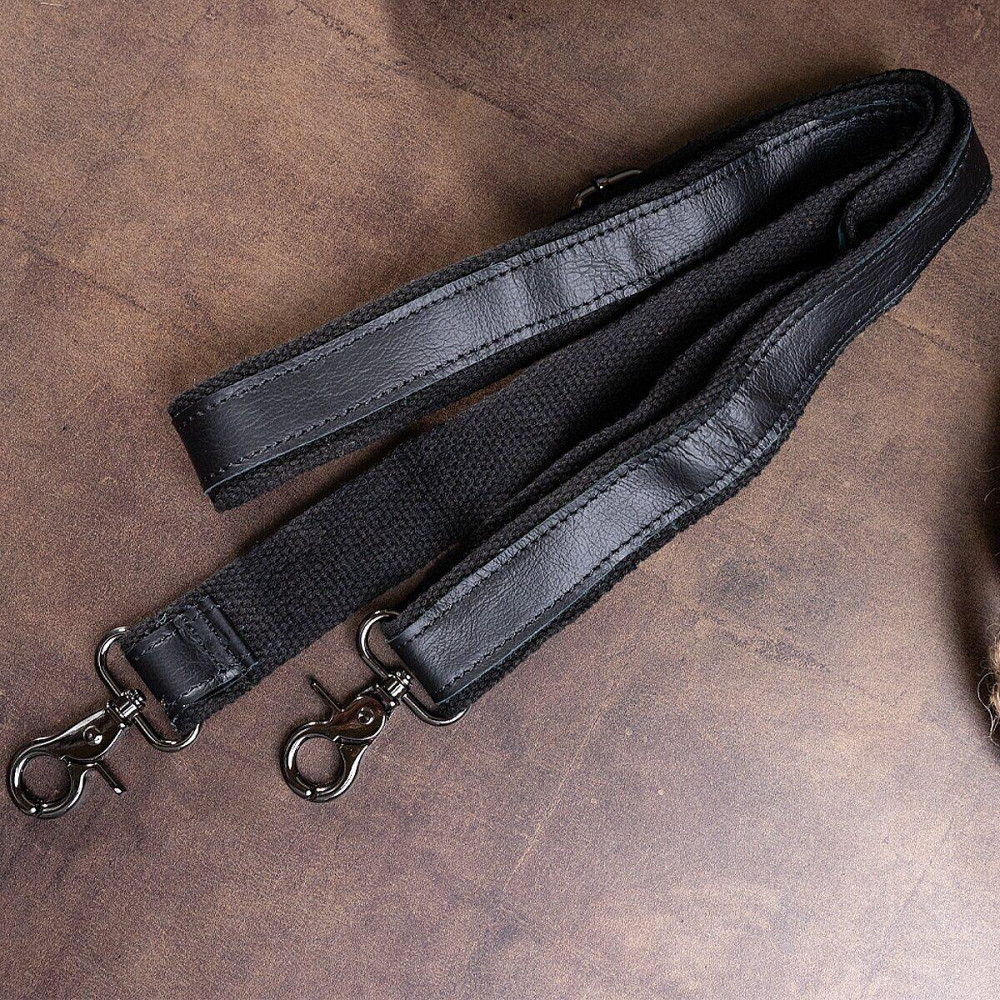 Сумка мужская кожаная Vintage 14816 Черная Киев - изображение 5