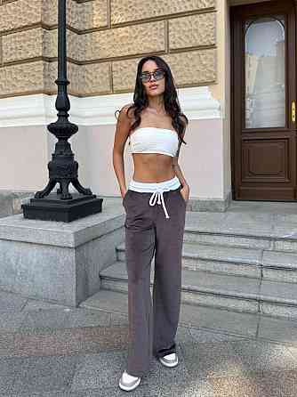 Жіночі повсякденні штани вільного крою турецький королівський велюр Моко, 42/44 Одеса