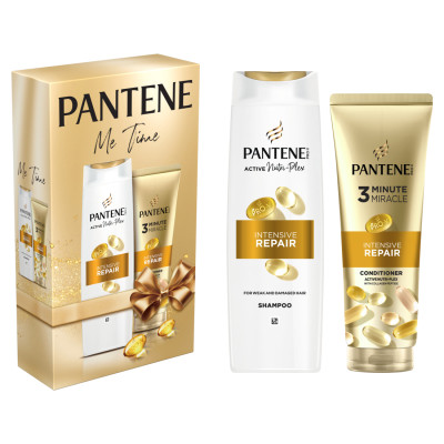 Набор косметики Pantene Pro-V Intensive Repair Шампунь 400 мл + Бальзам-ополаскиватель 220 мл (8700216614696) Винница - изображение 1
