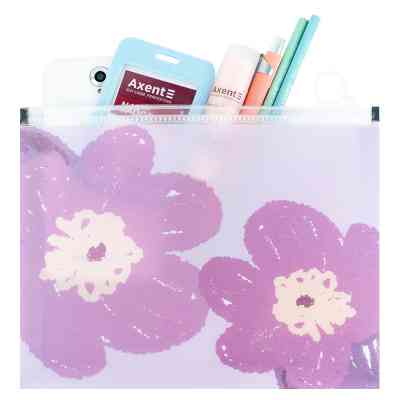 Папка на блискавці Axent zip-lock А5 Lavender-4 (1498-39-A) Вінниця