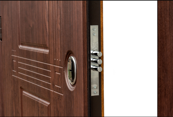 Двері вхідні Наші Двері Стандарт  Б-262 Горіх темний 860х2040 мм Київ