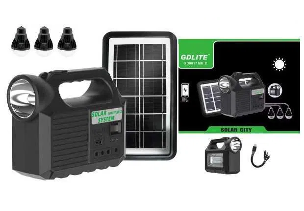 Автономна сонячна станція GDLite GD-8017 МК + Павербанк Вінниця - фото 3