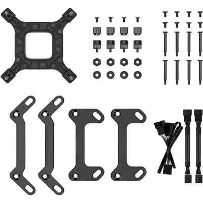 Система жидкостного охлаждения Deepcool LS520S Zero Dark (R-LS520-BKNNMM-G-1) Винница