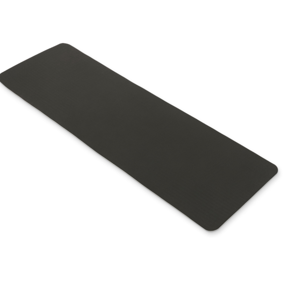 Килимок (мат) для фітнесу та йоги Gymtek Premium TPE 0,6см сіро-чорний Київ