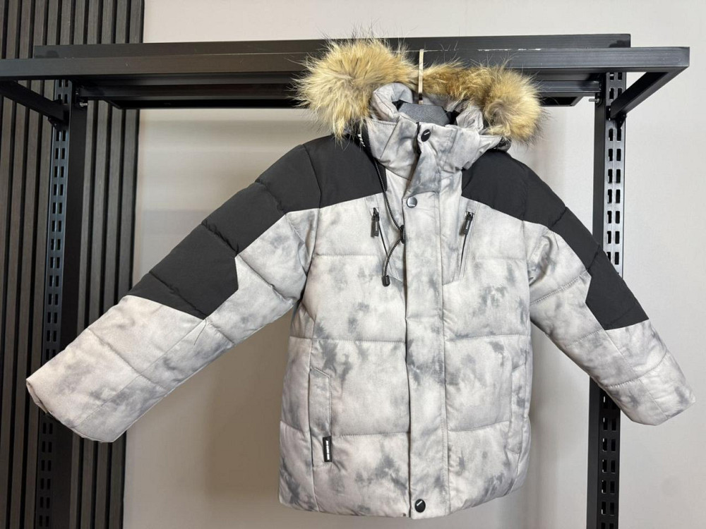 Детская зимняя курточка для мальчика варенка на холофайбере на 4,5,6,7,8,9,10,11,12 лет Николаев - изображение 3