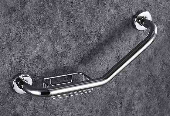 Вигнутий поручень з мильницею Valeso NES-T447 Коломыя