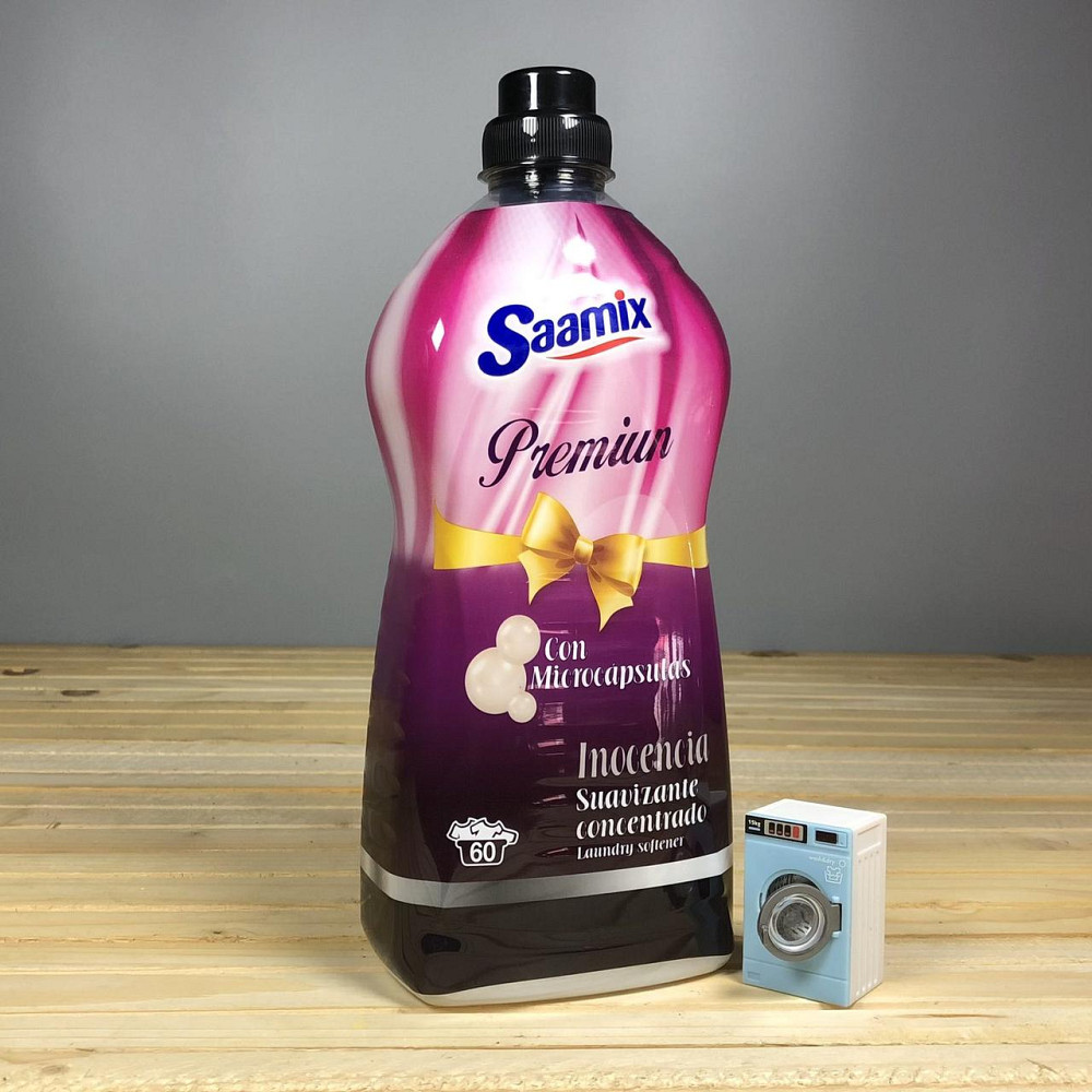 Saamix Premium 60 прань 💗 Концентрований ополіскувач з мікрокапсулами 🌼1.5л Киев - изображение 1