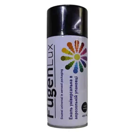 Эмаль алкидная FugenLux черный мат 400мл Харьков
