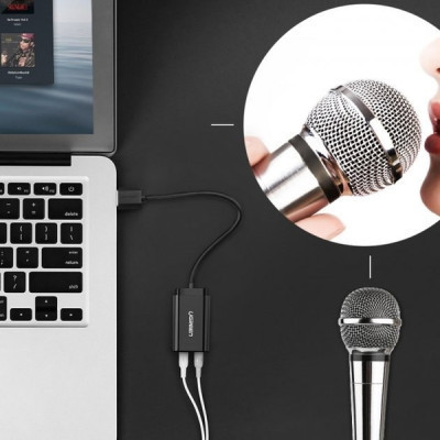 Звукова плата Ugreen US205 black (30724) Вінниця - фото 2