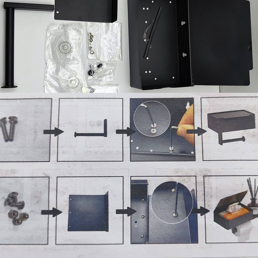 Металевий тримач для туалетного паперу 27447 (Б клас) Луцк - изображение 1