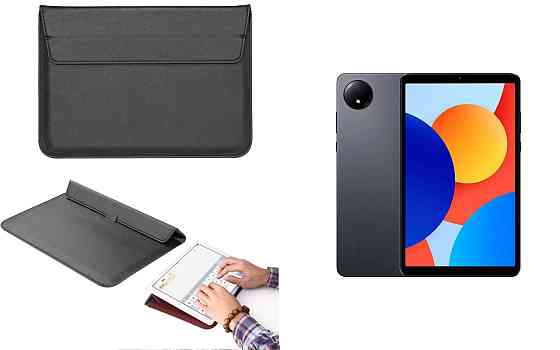 Чохол-конверт VitoCase для Xiaomi Redmi Pad SE 8.7, з функцією підставки для планшета Чорний Київ
