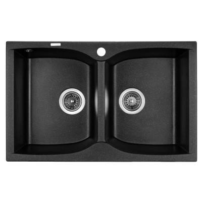 Мийка кухонна GRANADO CORDOBA black shine (gr1201) Вінниця - фото 1