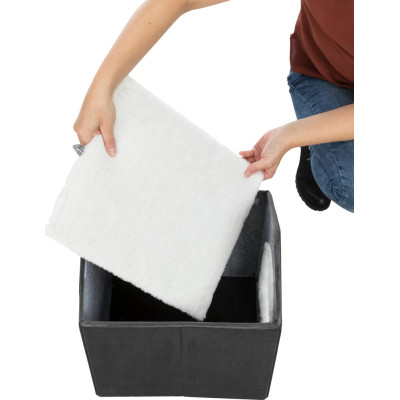 Домик для животных Trixie Ливия 38х41х44 см темно-серый (4057589379115) Винница - изображение 2