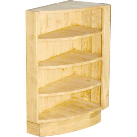 Кутова настінна полиця "Котуї" ваніль Миколаїв - фото 1