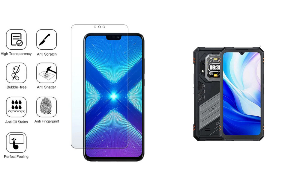 Защитное стекло NeoGlass для Cubot KingKong Star 2 – ультрапрозрачное и устойчивое Киев - изображение 4