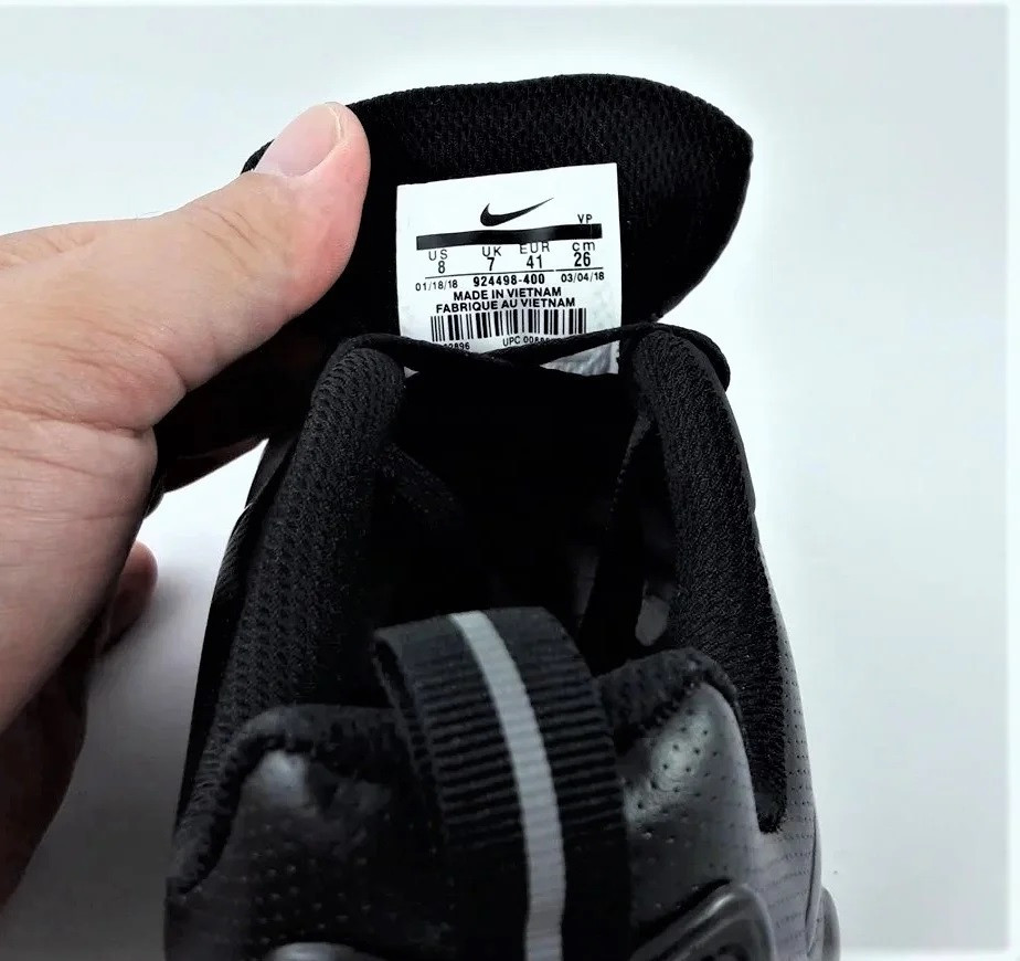 Кроссовки Nike Мужские Чёрные Кожаные Найк (размеры: 44) Видео Обзор Днепр - изображение 10