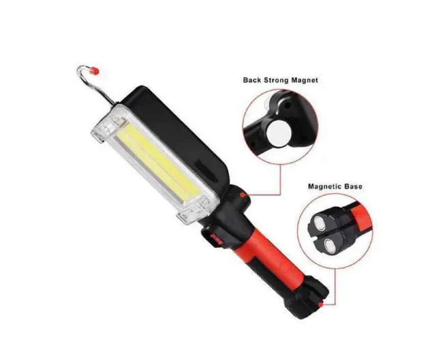 Світлодіодний ліхтарик для кемпінгу BL-8859B COB 2*18650 BATTERY USB CHARGE 7636 Одеса - фото 7