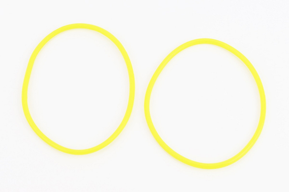 Кільце (манжет) ущільнювальне гільзи 80mm, жовте R180NM, к-кт 2шт Киев - изображение 1