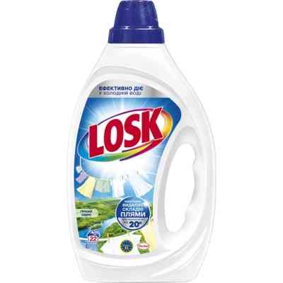 Гель для стирки Losk Горное Озеро Для белых и светлых вещей 990 мл (9000101599985) Винница