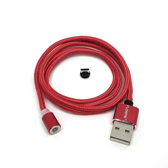Магнітний MicroUsb кабель Floveme 1 м Red Київ