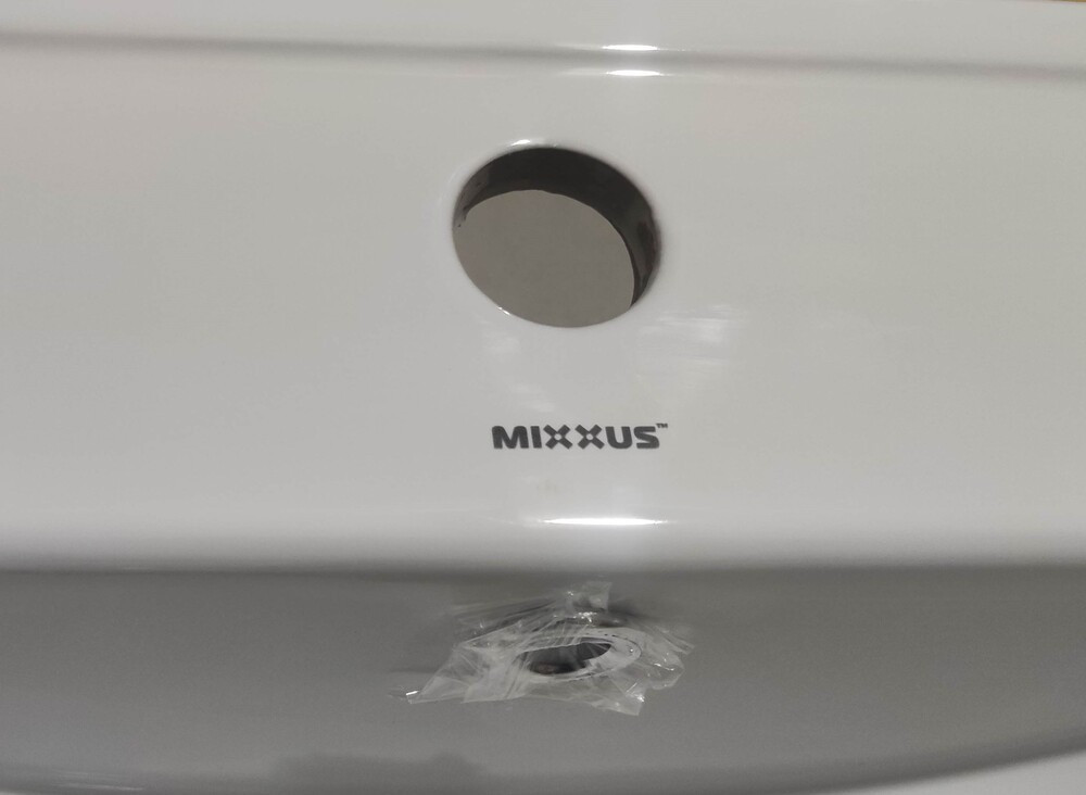 Раковина меблева Mixxus Premium CUBIC-1501 610х460х170mm з отвором під змішувач та переливом  ( MP6495 ) 28287 Харків - фото 5