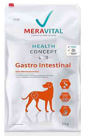 MERA Vital MVH Gastro Intestinal (Мера Вітал Гастро Інтестинал) корм для собак у разі розладів травлення 3 кг. Запоріжжя