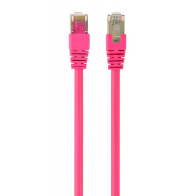 Патч-корд 0.25м FTP cat.6 CCA pink Cablexpert (PP6-0.25M/RO) Винница - изображение 1
