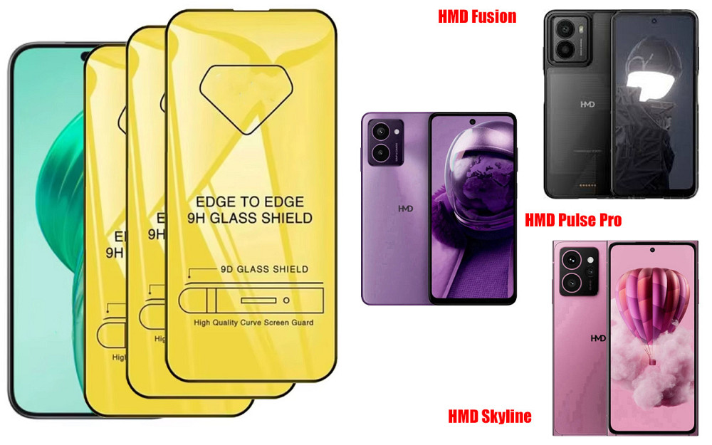Защитное стекло DefenzoGlass для HMD Fusion, Pulse Pro, Skyline – двойная прочность Киев - изображение 1