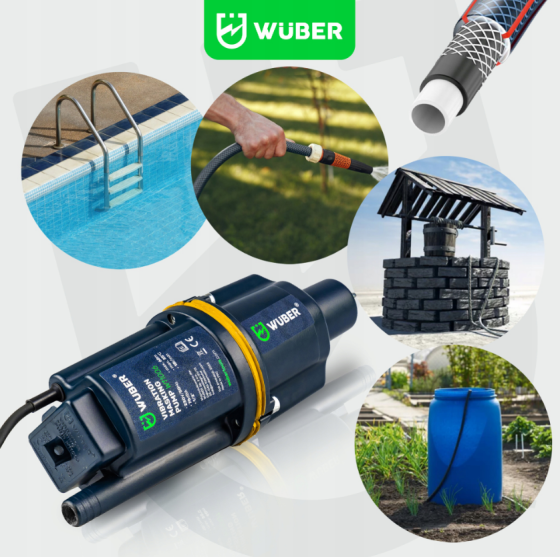 Дренажный насос для чистой воды Wuber 460Вт 1080л/ч W11006 (Польша) Киев