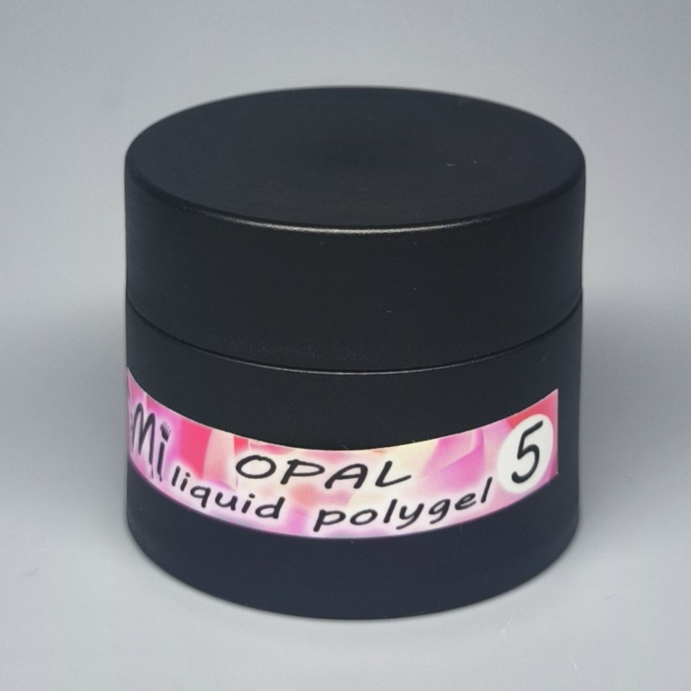 Рідкий полігель Мі OPAL #5 ніжно-рожевий з шимером 20мл (баночка) Херсон - фото 1