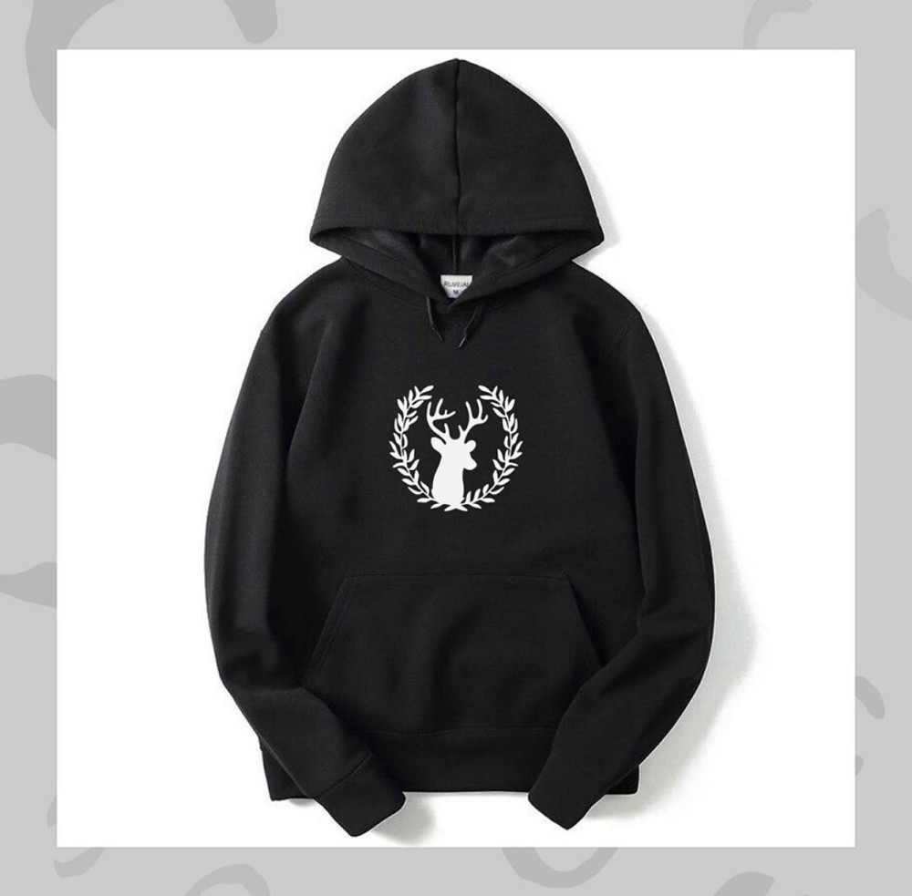 Мужской\Женский  худи с  капюшоном .100% хлопок - Олени Черновцы - изображение 1