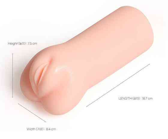 Мастурбатор-вагіна двошаровий Kokos Sandara Double Layer Sex Aura Київ
