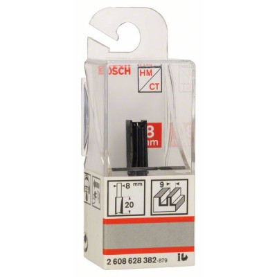 Фреза Bosch Professional пазовая с двумя лезвиями, Std, S8, D9, L20 (2.608.628.382) Винница - изображение 6