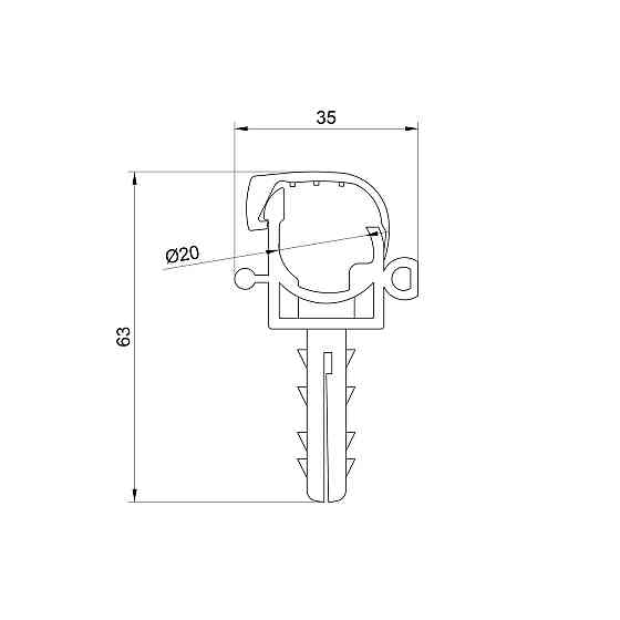 Крепеж Thermo Alliance 20 SD09920 Киев