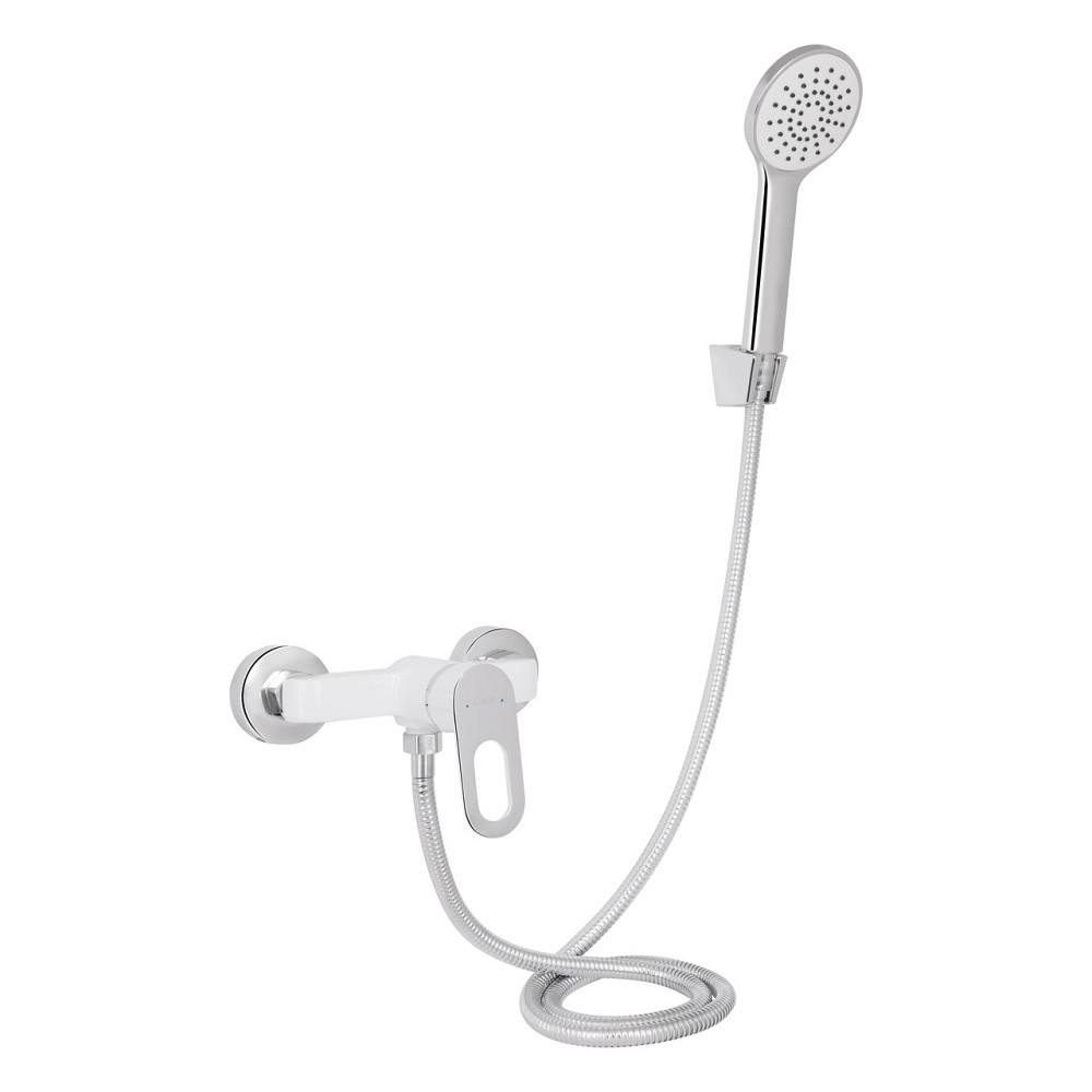 Смеситель для душа Lidz Latwa 010 (с душевым гарнитуром) (k40) LDLAT010WHI45426 White Киев - изображение 12