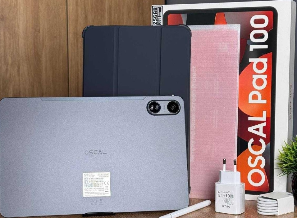 Планшет Oscal Pad 100 12/256GB LTE Gray + чохол Київ - фото 4