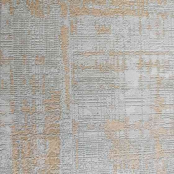 Шпалери метрові вінілові на флізелін Yuanlong Samsara лофт під штукатурку під бетон блакитні з бежевим 3д Київ