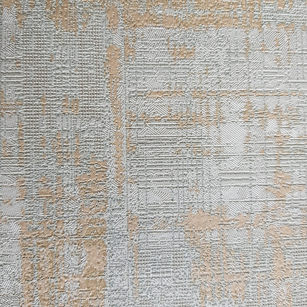 Шпалери метрові вінілові на флізелін Yuanlong Samsara лофт під штукатурку під бетон блакитні з бежевим 3д Київ - фото 2