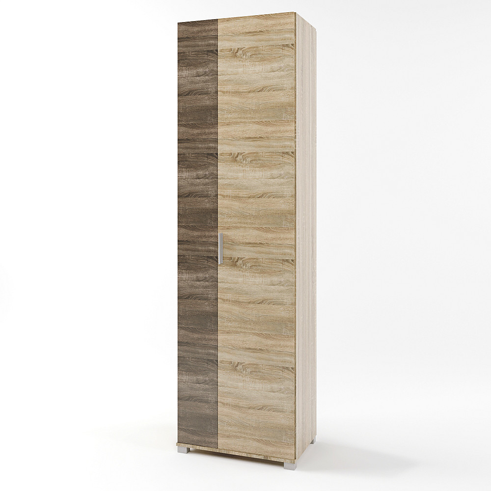 Шкаф распашной Эверест Бриз ШП-2 сонома + трюфель (DTM-2302) Днепр - изображение 1