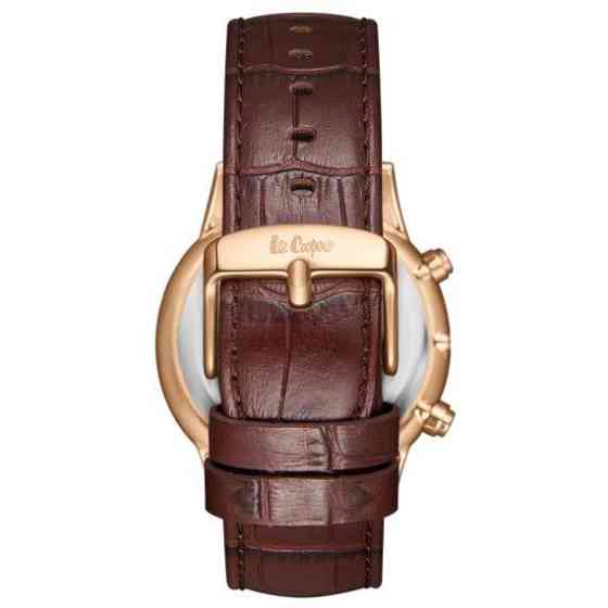 Годинник чоловічий наручний Lee Cooper Leather (Коричневий) Вінниця