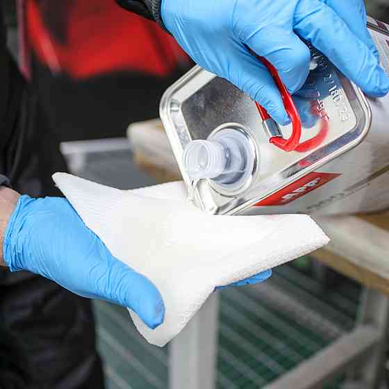 Рукавички нітрилові (0,13мм) одноразові 