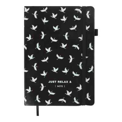 Книга записна Buromax RELAX А5 96 аркушів лінія, чорний (BM.295201-01) Вінниця