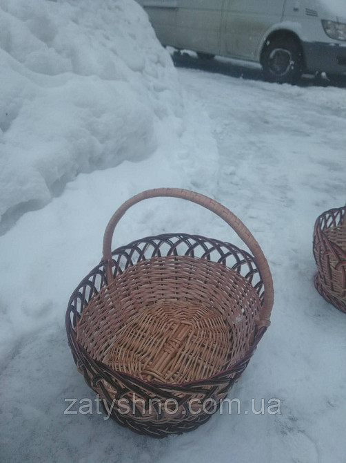 Большая пасхальная корзина плетеная Киев - изображение 7