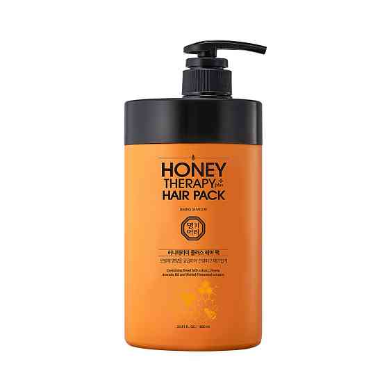 Інтенсивна медова маска для волосся Honey Therapy Plus Hair Pack Daeng Gi Meo Ri 1000 мл Київ